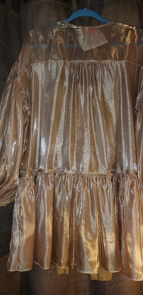 Gold blouse - Picture 4 of 5